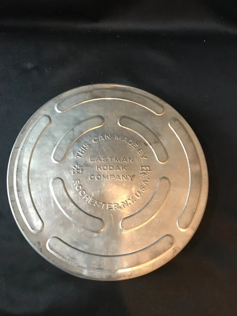 VTG Eastman Kodak Company Tin Movie Film Canister Rochester NY, USA 10.25 In #1