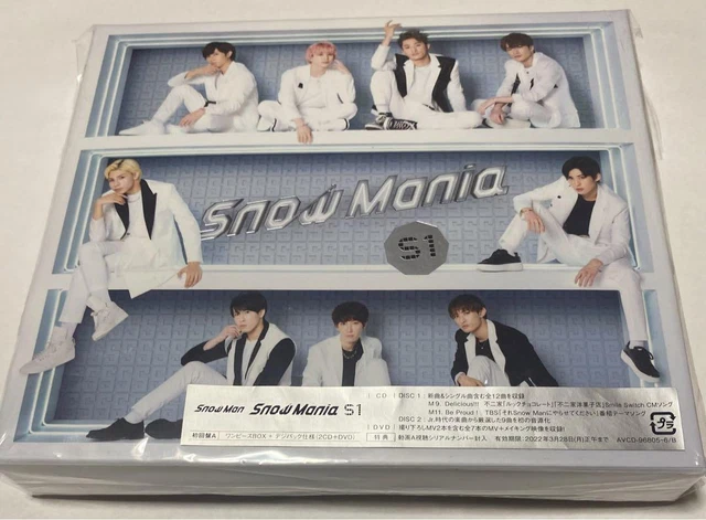 SNOW MAN MANIA S1 First Edition A 2Cd Dvd B4 $144.73