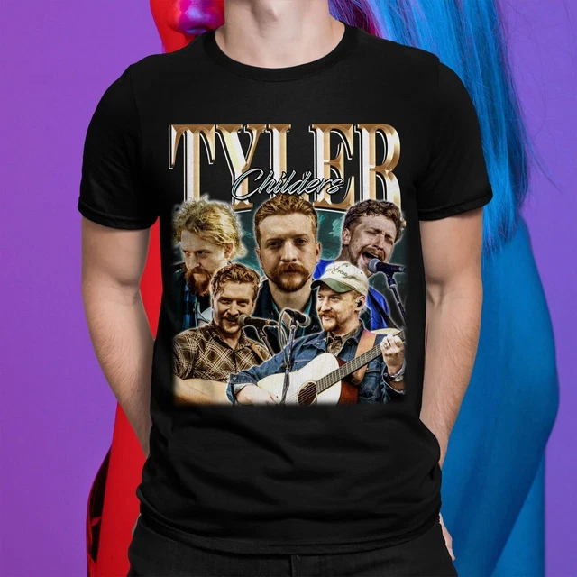 Tyler Childers Vintage 90S Country Song Music T-shirt Gift For Fans