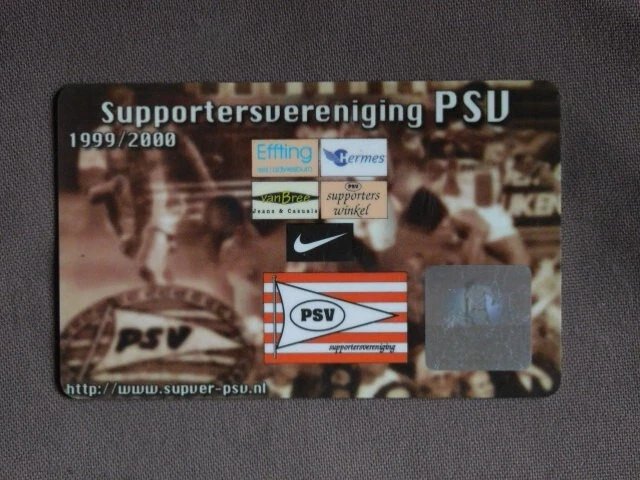 Supportersvereniging Card 1999/2000  PSV - Football