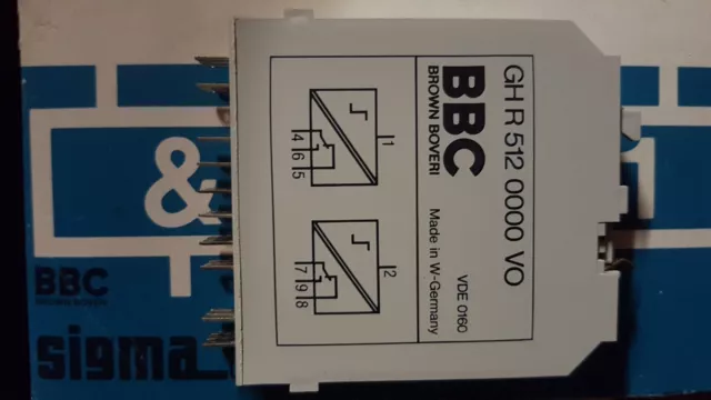 ABB Brown Boveri (BBC) sigma_tronic GH R 512 0000 VO, Logic and Gate Unit