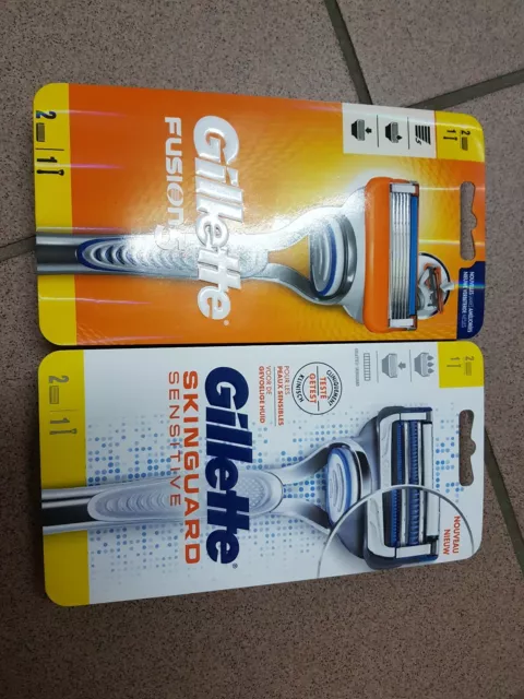 lot de 2 rasoirs homme Gillette neuf