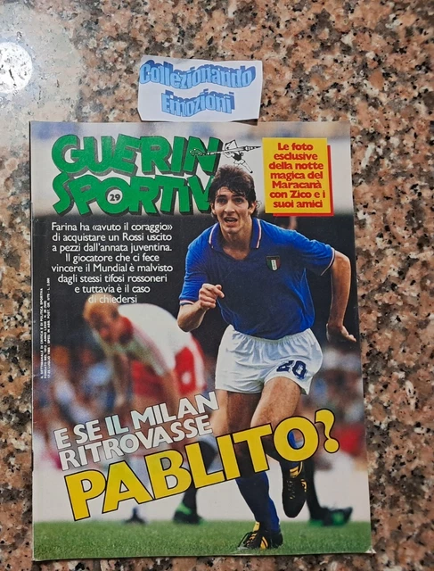 Gazzetta Dello Sport 5 Juillet 1985 - Sampdoria Victoire Coupe Italie - Original