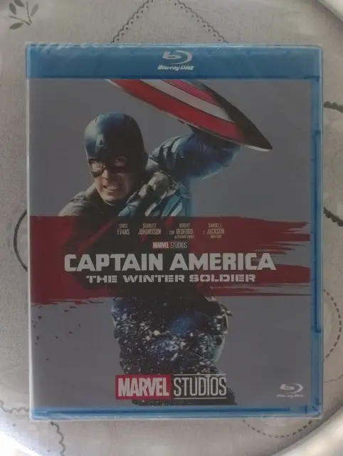 Captain America The Winter Soldier Blu Ray Nuovo