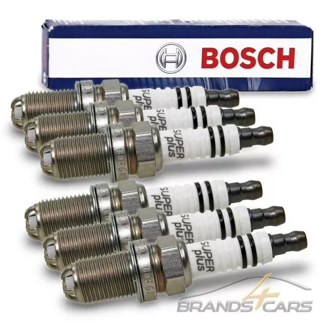 6x BOSCH ZÜNDKERZE ZÜNDKERZEN FGR7DQE+ FÜR AUDI A4 8D B5 2.4 2.8 BJ 96-00