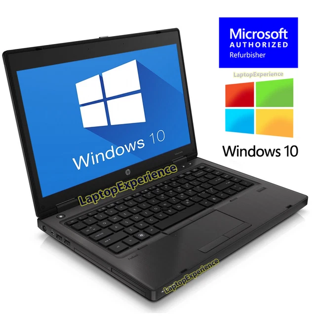 HP LAPTOP COMPUTER PROBOOK WINDOWS 10 WIN 14" 2.1GHz 4GB 320GB NOTEBOOK