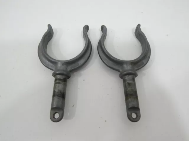 Galvanized Pair 1+9/16 Inch Oar Locks Boat Decor (C2.5595A)