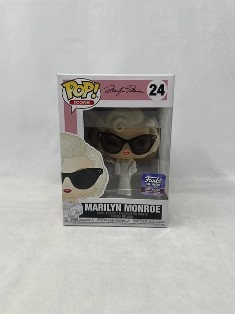 Funko POP! Icons Marilyn Monroe w/ Sunglasses #24 Hollywood Exclusive SHIPS NOW