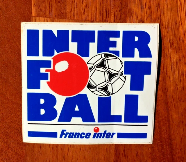 Autocollant / Sticker Radio – Logo France Inter – Neuf
