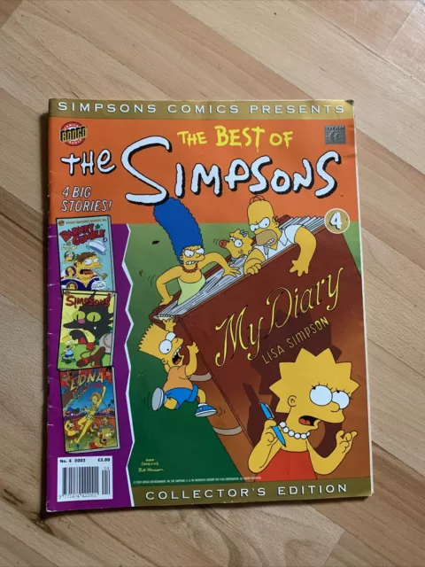 simpsons comics bongo . Best Of Simpson  Collectors Edition