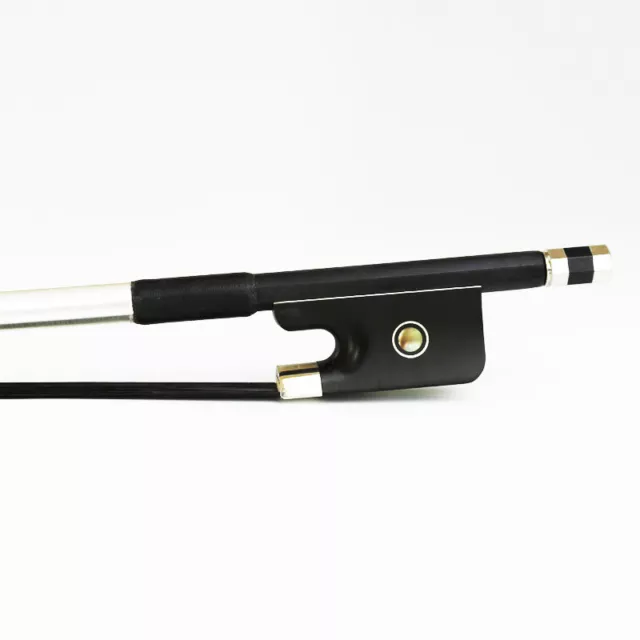 NEW 3/4 Size Carbon Fiber Cello Bow Pernambuco Performance Black Horsehair
