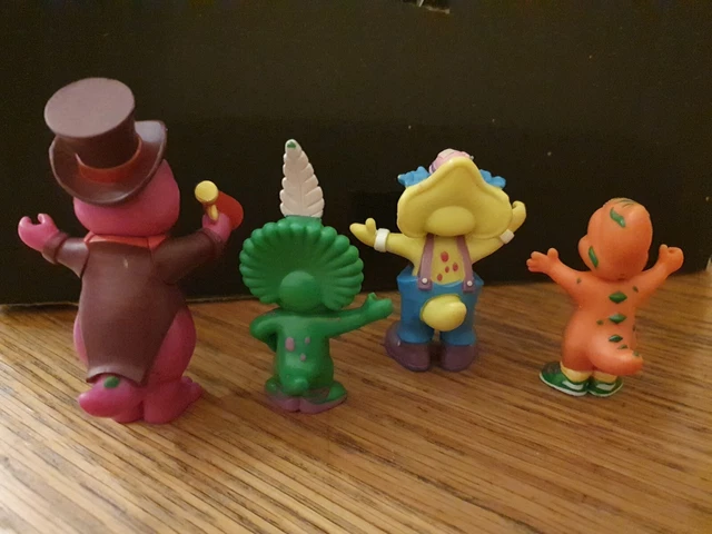 BARNEY BABY BOP, BJ & Riff - Purple Dinosaur - Circus FIGURES Cake ...
