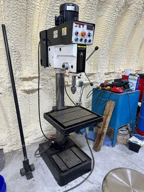 JET Variable speed drill press W/ Tapping feature. Heavy Duty