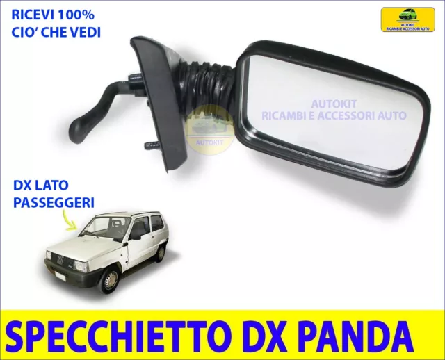 Specifico COMPATIBILE Per FIAT Panda Young Specchietto Retrovisore Dx Specchio