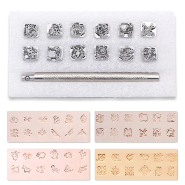 Zinc Alloy Leather Stamp Leather Carving Leather Logo Stamp  Leather Goods