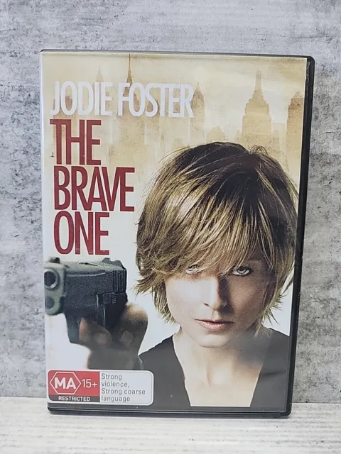 THE BRAVE ONE 2007 DVD, Jodie Foster - Very good condition - Free