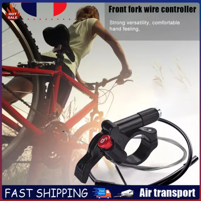 Mountain Bike Front Fork Remote Lockout Lever with Inner Cable + Housing FR
