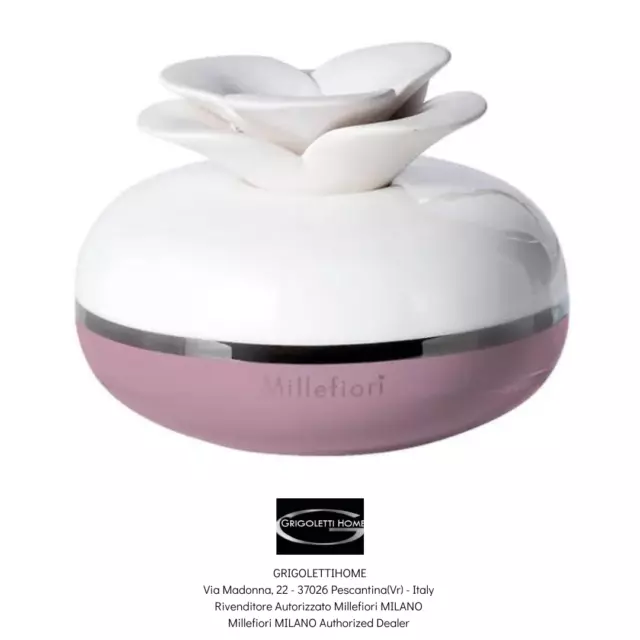 Millefiori Milano Air Design - Diffuseur Parfum A Fleur - Rose - Revendeur