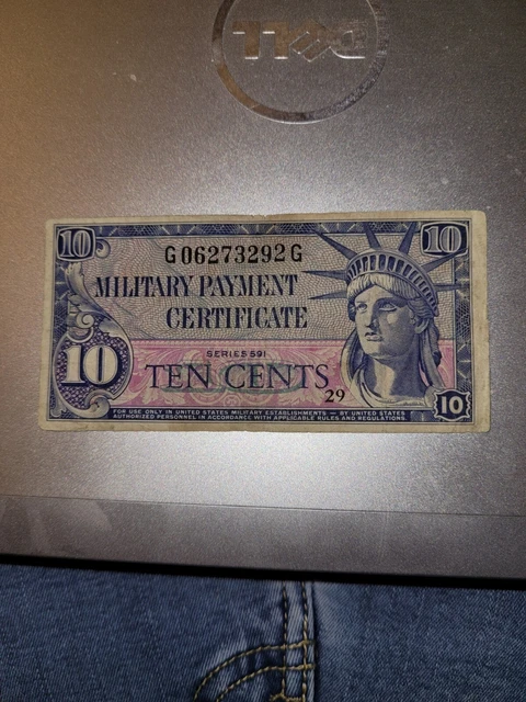 10 Cent Military Payment Certificate