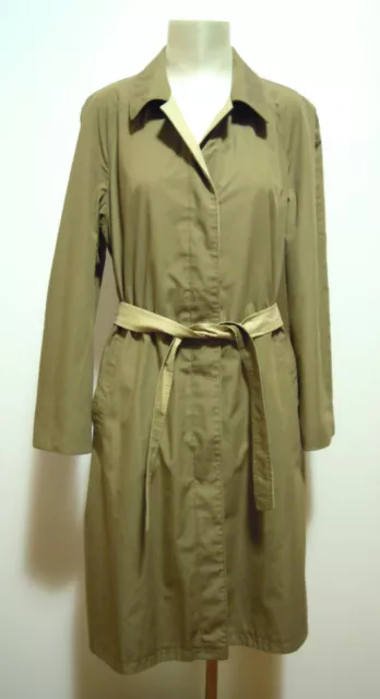 Cult vintage '70 Imperméable Manteau Trench Femme Reverse Rain Blouson SZ.M - 44