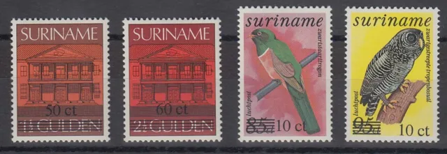 Suriname 1987 u.a. Vögel  Mi.-Nr. 1201-1204 Satz 4 Werte **