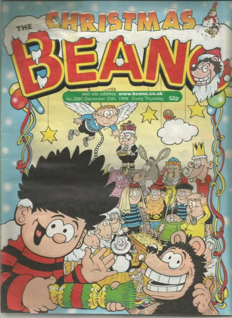 The Beano : December 25th 1999 : Vintage UK Comic Book #2997