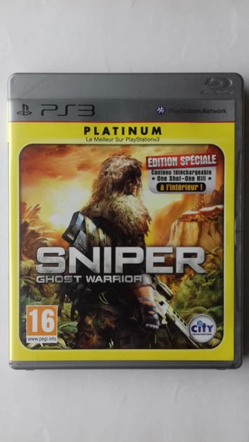 Jeu PS3 Sniper 2 Ghost Warrior Limited Edition - VF Complet Avec Notice - Bon état