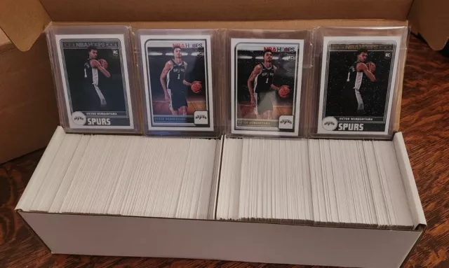 23-24 NBA Hoops Base Set (1-300) & Winter Set (1-300)  ×4 Victor Wembanyama RC’s