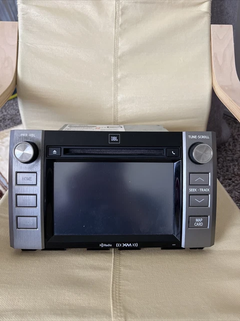 14 - 16 TOYOTA TUNDRA JBL OEM Radio CD Player GPS NAVIGATION XM BLUETOOTH 14 - 16 TOYOTA TUNDRA JBL OEM Radio CD Player GPS NAVIGATION XM BLUETOOTH