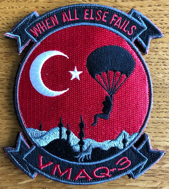 USMC MARINE TACTICAL Electronic Warfare Sqn VMAQ3 Deployed 'PR Shop