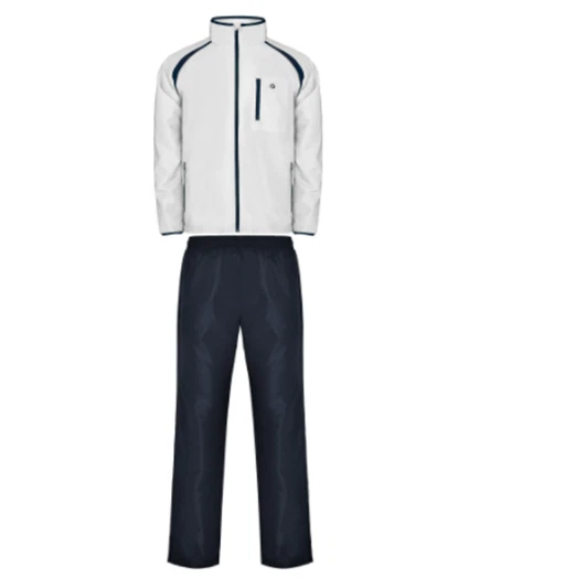 Tuta Sportiva Set Giacca e Pantalone con Zip Denver Allenamento Alta Qualità Blu