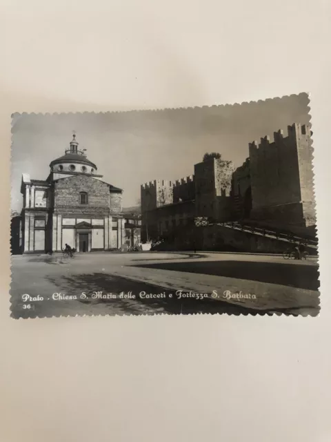 Prato - Chiesa S.maria Delle Carceri E Fortezza S.barbara 1954