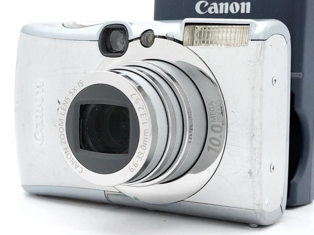 CANON IXY DIGITAL 800 IS Compact Digital Camera Silver Tested