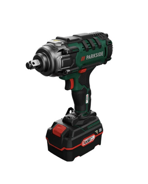 PARKSIDE 20V CORDLESS VEHICLE IMPACT 1/2” WRENCH 400Nm  2X BATTERYS +CHARGER