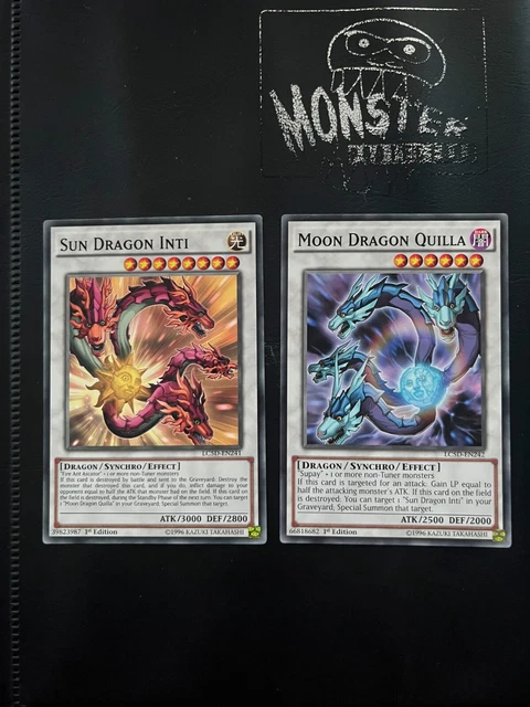 YUGIOH SUN DRAGON Inti & Moon Dragon Quilla 2010 Judge Playmat $49.99 -  PicClick