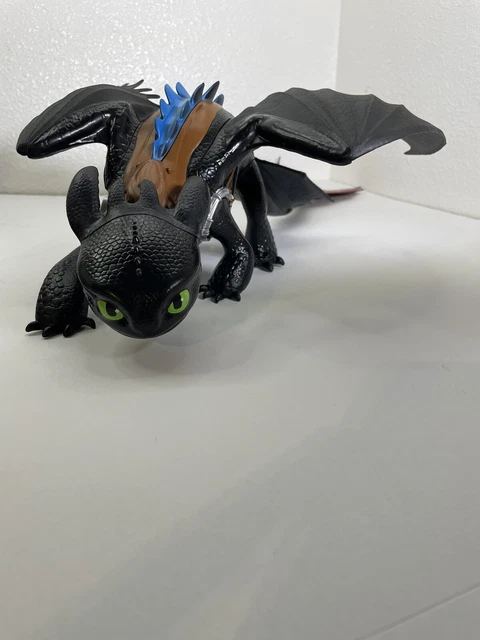 HOW TO TRAIN Your Dragon 2 Mega Toothless Alpha Edition Action Figure ...