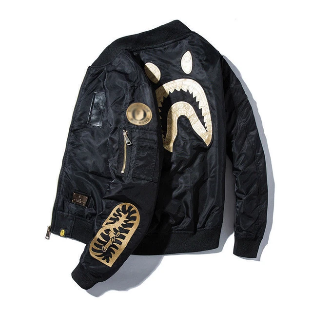 Bape on sale shark bomber