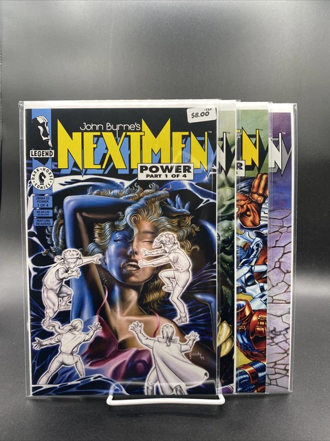 John Byrnes Next Men Power 1-4 Complete VF 1994 Dark Horse Comics