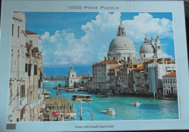 1000 piece jigsaw - Grand Canal, Venice