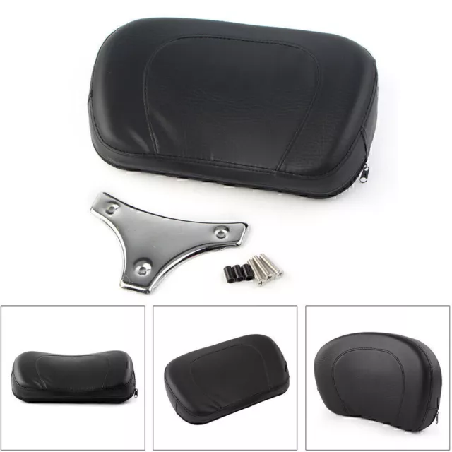 Motor Sissy Bar Backrest Pad For Harley Road King Street Electra Glide 2009-2014