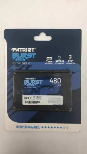 Patriot Memory  Burst Elite 480 GB, 240 GB, 120 GB, 2.5 SATA III SSD