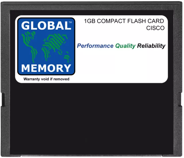 1Gb Compact Flash Card Cisco 7600 Series Routers Rsp 720 ( Mem-Rsp720-Cf1G )