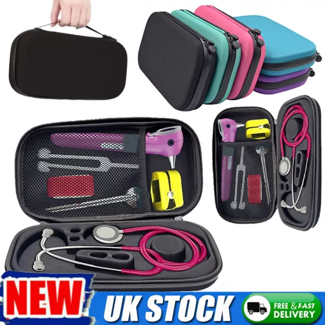 Travel Carrying Case Portable Stethoscope Storage Box Mesh Bag Stethoscope Pouch