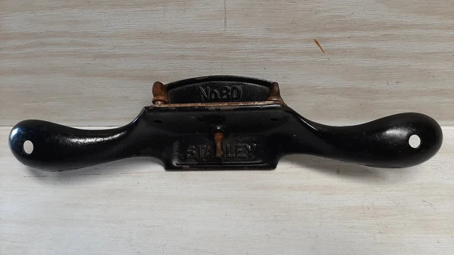 Vintage Stanley No. 80 Cabinet Scraper Hand Plane Spoke Shave needs blade