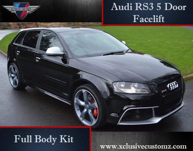 Audi a3 8p rs3 sales body kit