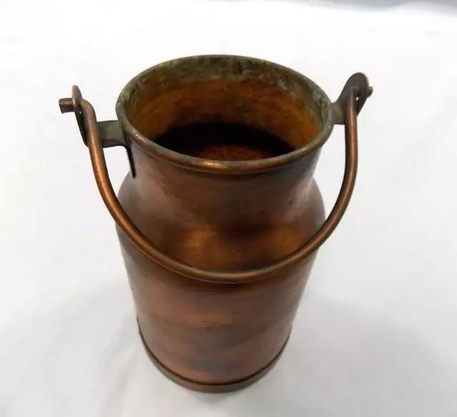 Vintage Alte Milchkanne aus Kupfer Kupferkanne Kanne Wasserkanne Kupfervase Vase