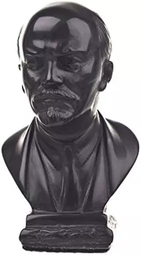 Soviet Russian USSR Leader Vladimir Lenin Stone Bust Statue Sculpture 9,5 cm
