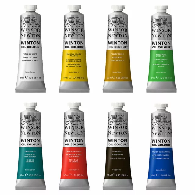 Winsor & Newton Winton Oil Paint 37ml Tubes - Full Colour Range Available