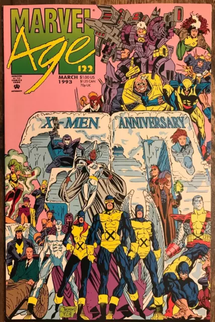 Marvel Age #122 X-Men 30th Anniversary The 'Nam Hembeck Quesada Cover NM/M 1993