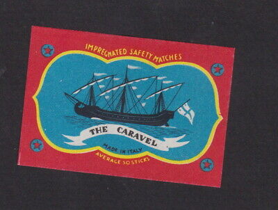 Ancienne  petite  étiquette Fromage Hollande BN12414 Del Barco Bateau Caravelle 